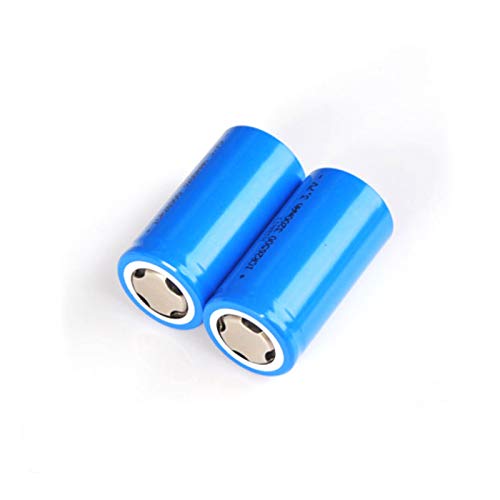 FCQLR Compatible for 2PCS 3.7V 26500 Lithium ion