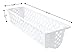 Organize Your Home Long Slide-It Baskets, 3 Pack, Stacking and Sliding Modular Storage, Great Organizing Bins for Pantry, Closet, Bedroom, Office, and all Storage, 21” x 6.3” x 4.4”