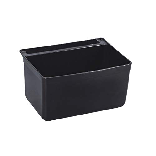 Image of Thunder Group PLBC0012B Silverware Bin, 13 inch x 9-1 /4 inch x 7 inch, one-Piece Design, for Bus carts PLBC3316 and PLBC4019, Plastic, Black