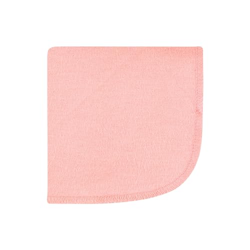 Image of Hudson Baby Unisex Baby Flannel Cotton Poly Washcloths, Lemon Daisy 10 Pack, One Size
