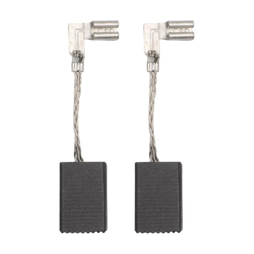Getdoublerich Cepillos de carbono para amoladora angular CB459, piezas de repuesto compatibles con GA4530R GA4530 GA4534 GA5030, accesorios para herramientas eléctricas