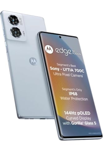 Image of Motorola Edge 50 Fusion 5G (Marshmallow Blue, 8GB RAM, 128GB Storage)