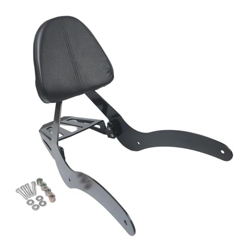 Sissy bar amovible et porte-bagage moto pour un confort passager accru
