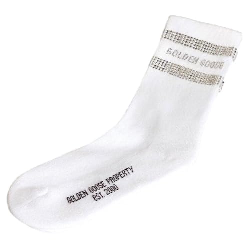 Golden Goose Unisex Socks with Crystals