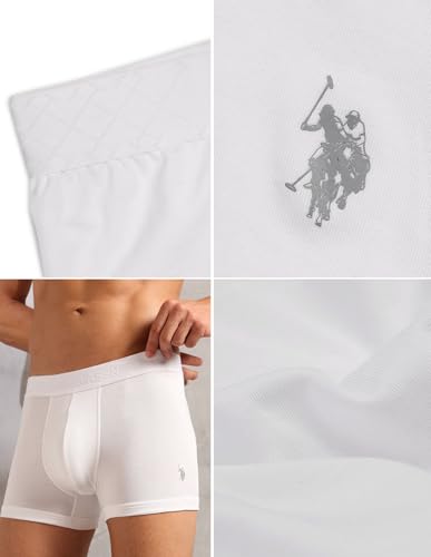 Image of U.S. Polo ASSN. Men's PT006 Bamboo Comfort Trunks for All-Day Freshness - Pack of 1