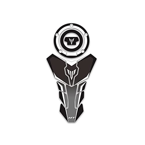 Etiqueta engomada del tanque de combustible de la motocicleta Etiquetas engomadas de la motocicleta 3D Decoración del tanque de combustible Pegatina Pegatina Moto Combustible Pad Calcomanías for Yamah Cover