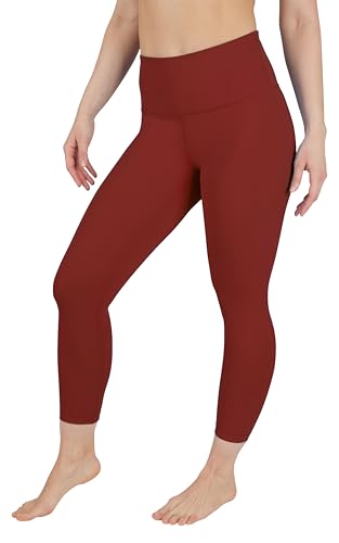 Image of 90 Degree By Reflex Womens High Waisted Leggings Capri Workout Yoga Pants