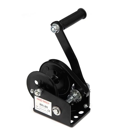 Winche eléctrico para remolque de barco 2600 lb con cinta tejida miniatura 4