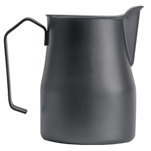 Exoggo Jarra de espuma de leche de acero inoxidable – de espuma de leche al vapor, para Le Latte Art