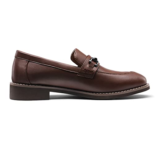 Bruno Marc Womens Sbls2304W Slip On Fashion Dress Driving Loafers, Brown, Size 8 #TOP2