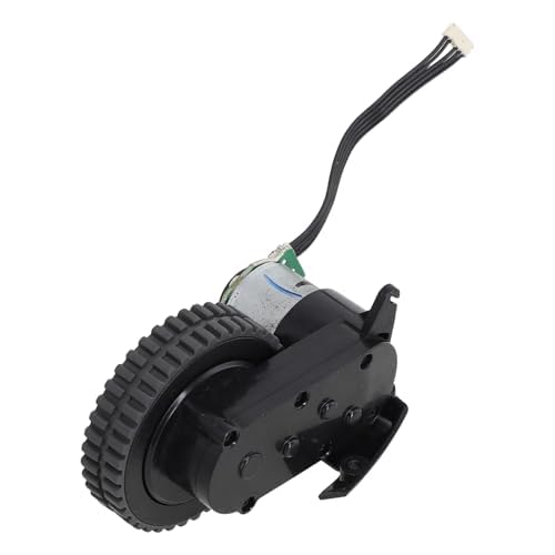 Conjunto de motor de rueda para robot aspirador ¨C para modelos Useelife 1300, Cecotec y Conga 1790 ¨C Ruedas de repuesto izquierda y derecha (juego de 2 piezas)