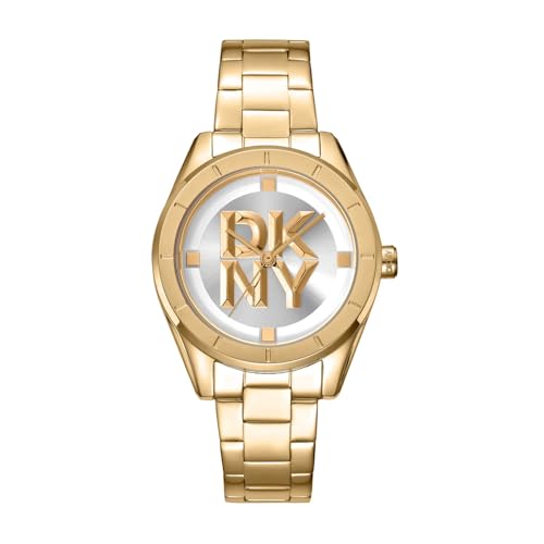 Opiniones de Reloj Dkny Dama - los más vendidos. 43 DKNY Reloj con Correa de Acero inoxidable Dorado para Mujer