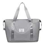 Generisch Versátil para el uso diario en viajes y actividades al aire libre. Diseño grande de transporte y mano para atuendos casuales y de negocios. (Gris, talla única)
