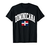 Dominican Republic Dominicana Flag Graphic T-Shirt