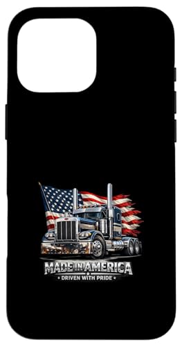 �A�����J�����t���A�����J�g���b�N - Made in America Driver's T�V���c �X�}�z�P�[�X iPhone 16 Pro Max �p