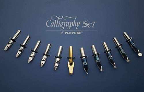 Plotube Calligraphy Pen Set – Includes Wooden Dip Pen thumb #2
