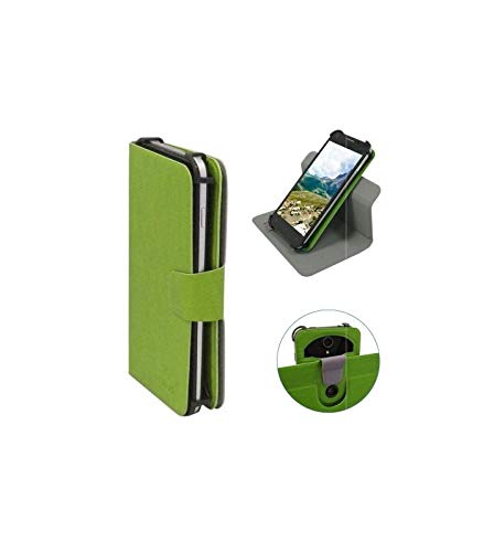 Leotec universele beschermhoes voor smartphone 4.5" tot 5" groen