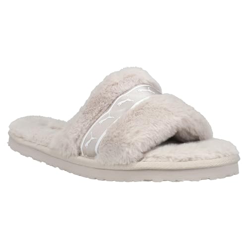 PUMA Kids Girls Fluff Remix Bx Slide Casual Sandals Casual - White2