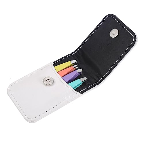 SAFIGLE 1 Set Stainless Steel Eyebrow Tweezers Practical Hair Removal Clips for Men Women Salon Eyebrow Clip Makeup Tool for Daily Use Gifting