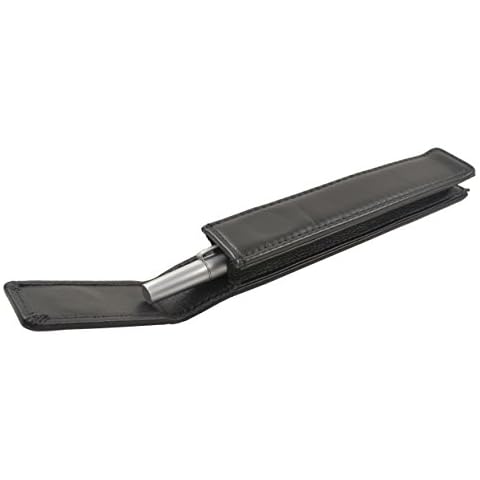 Stylish Real Leather Pen Sleeve or Pouch Cover with Magnetic Tab for Pen Pencil E Cig Cover