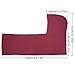 Women Men Fashion Shawl Scarf Cape | Multifunctional Hooded Cowl | Medieval Linen Cotton Cowl Hood |Vintage Goth Costume Accessory (Burgundy)