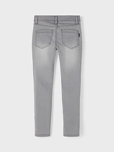 NAME IT Jungen Nkmsilas Dnmtax Pant Noos Jeans, Medium Grey Denim, 140 EU