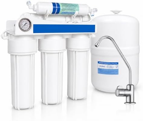 Bbagua EUR-50 – Equipo de Ósmosis Inversa 5 Etapas para Casa | Re...