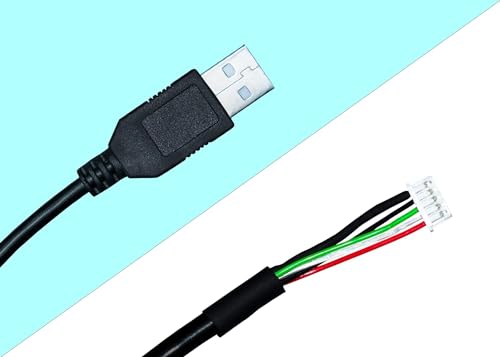 Image of USB Cable 2.0 Biometric Scanner Mantra Cable, Replacement Cable for Mantra MFS100 (USB 2.0), 1.5M, Black