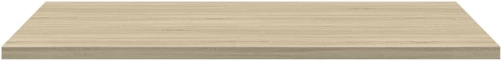 vidaXL Bookshelf Boards 8pcs - Modern Sonoma Oak Finish Engineered Wood Book Shelves Storage Solution - Easy to Clean - 23.6 "x 19.7" x 0.6" Dimensions