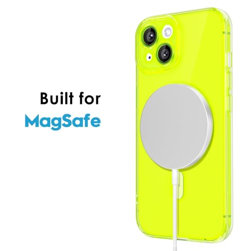 Coque silicone iPhone 14 Plus compatible MagSafe transparente et antichoc - 3