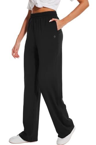 HOdo 32"/34"/36" Inseam Womens Tall Yoga Sweatpants Quick Dry Long Joggers Lounge Yoga Pants with Pockets2