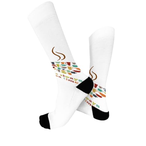 It's Always Tea Time Half Calf Sock For Son2