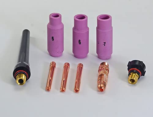 Wp-18Fv-25 Wp18Fv Tig Welding Torch Complete With Flexible & Gas Valve Head Water Cooled 350Amp 25Feet 7.6M #TOP4