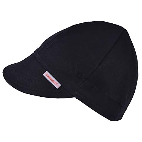 Comeaux Caps Reversible Welding Cap Solid Black 7 3/4 Cover