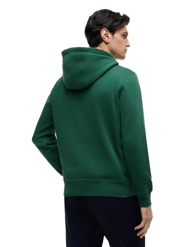 Image of Tommy Hilfiger Men's Medium Weight Fleece Hoodie Sweatshirt With Embroidered Logo, Also Available in Big & Tall