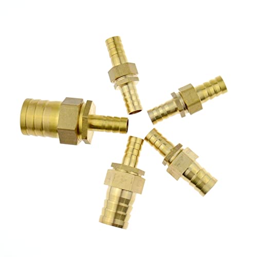 Conector de latón de 14 mm para manguera de gas y tuberías reductoras 6