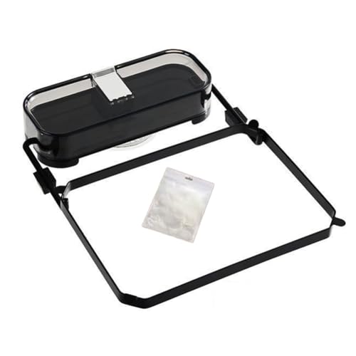 Jooehyer Cesta de Filtro de Drenaje de Canal de Rejilla de de Succión con 50 Bolsas de Rejilla de Filtro de de Cocina Desmontable,B
