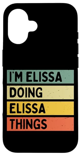 I'm Elissa Doing Elissa Things �ʔ������� �X�}�z�P�[�X iPhone 16 �p