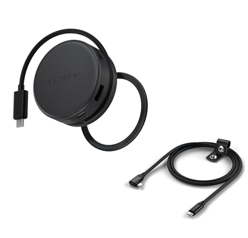 Hub USB-C 7-en-1 Satechi avec câble 240W pour libérer l'espace de bureau