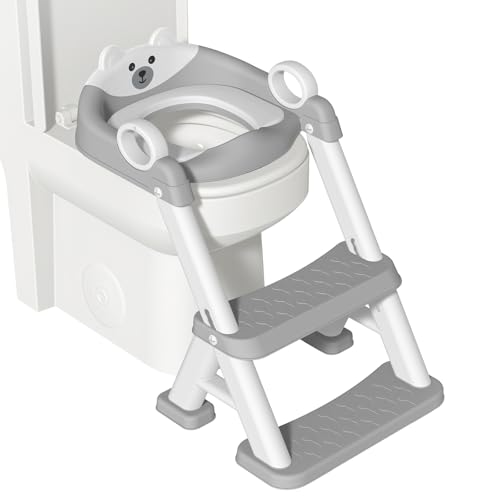Riduttore WC Bambini, Sedile Rialzato per Bambini Maschi e Femmine,