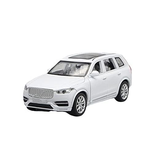 Modelo Diecast con puertas 1:32 para Volvo XC90 blanco
