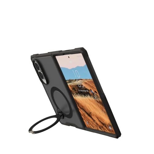 Image of Urban Armor Gear UAG Compatible with Galaxy Z Fold 8 Case, Mouve XTE - Magnetic Charging Two-Piece Open-Hinge Design, Air-Soft Corners, Military-Grade Drop Tested - Ash
