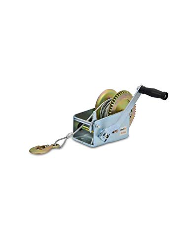 WinchPro - Cabrestante Manual 1100kg/2500lbs, Cabrestante Manual Con Cuerda De Acero De...