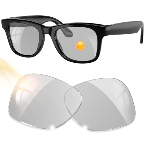 Image of Replacement Lenses for Ray-Ban Meta Smart Glasses Gen 2 /1 /Wayfarer RW4006 /4008 /RW4012, 53mm Large /50mm Regular, Anti-Scratch