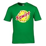 feDFasr Squirt Lemon Soda Soft Drink Men's Irish Green T-Shirt Size S to 5XL