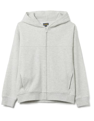 OVS Felpa Grigia da Ragazzo con Cappuccio in Puro Cotone Regular Fit