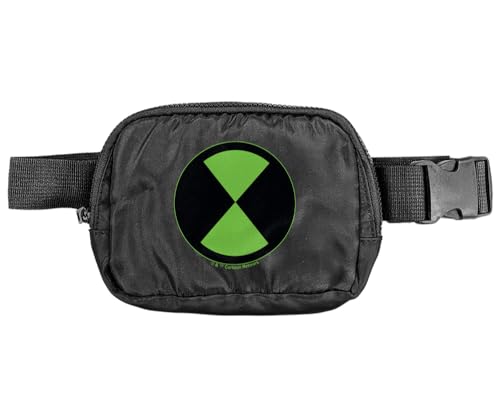 Ben 10 Logo Belt Bag, Crossbody Fanny Pack for Women and Men, Adjustable