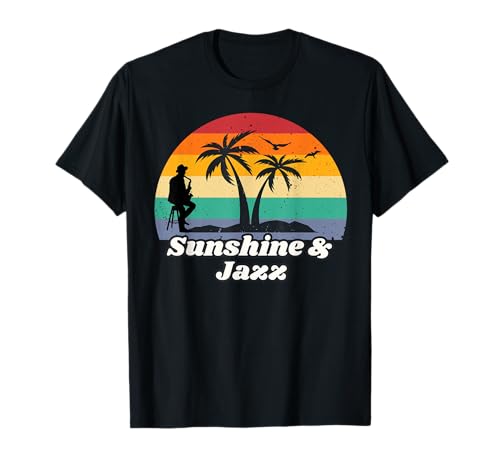 Sunshine & Jazz Stuff for Jazz Music Lover | Jazz T-Shirt