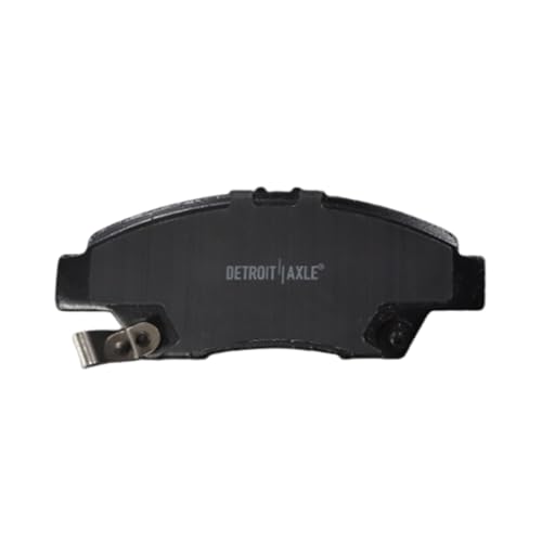 Image of Detroit Axle - Front Ceramic Brake Pads for 2015-2020 Honda Fit, 2016 2017 2018 2019 Brake Pads with Hardware Assembly Replacement