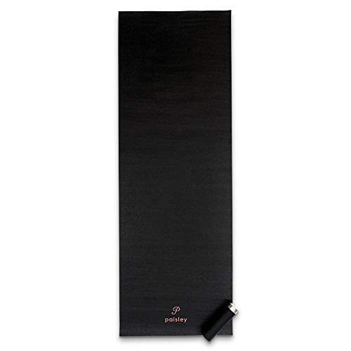 Weddingstar Customizable No-Slip Black Yoga Mat - Image 5